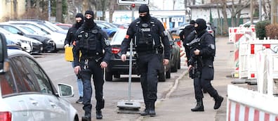 Zwei Objekte werden bei der großangelegten Razzia auch in Leipzig durchsucht.