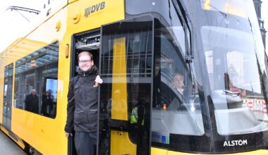 Erik Engelmann von den DVB bringt das Partyvolk von A nach B