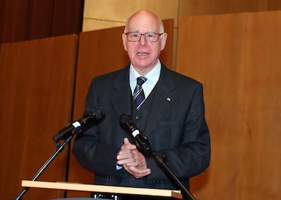 Beeindruckender Redner: Bundestagspräsident a. D. Norbert Lammert im Mendelssohn-Saal des Gewandhauses.
