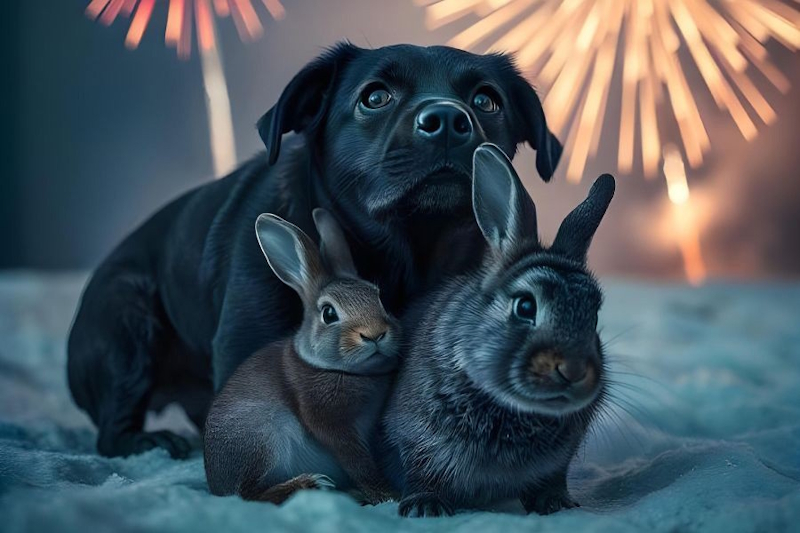 Böller und Raketen – Tausende Tiere in Angst