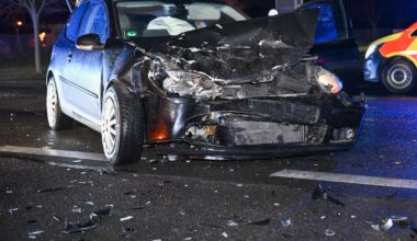 Großpösna: Vier Verletzte bei Unfall