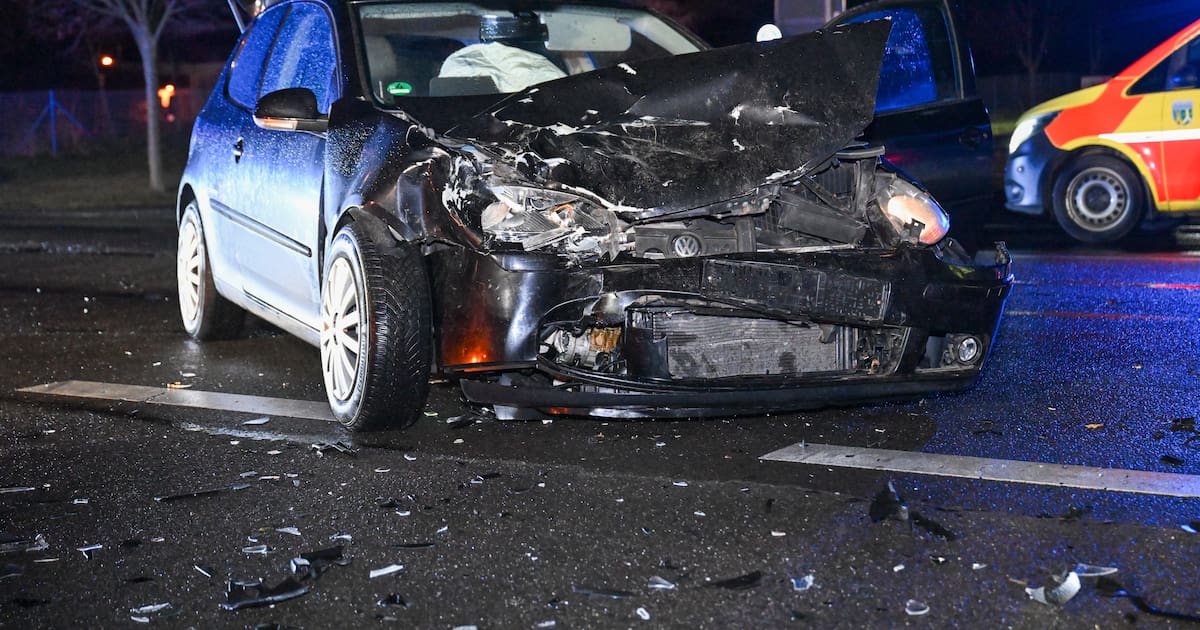 Großpösna: Vier Verletzte bei Unfall