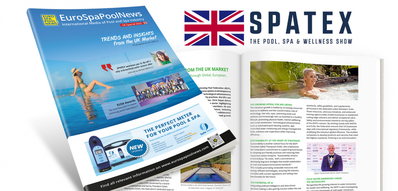 Stärken Sie Ihre Präsenz auf dem britischen Markt mit EuroSpaPoolNews Special UK 2026