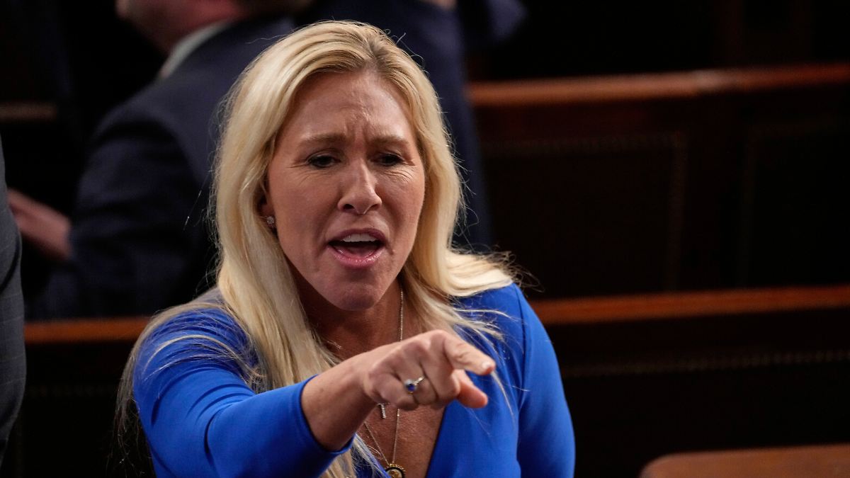 Präsident pöbelt zurück: Marjorie Taylor Greene lässt Breitseite gegen Trump ab