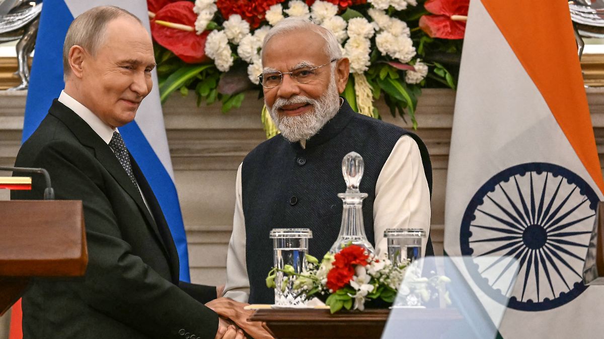"Beständig wie ein Polarstern": Putin und Modi weiten Handelsbeziehungen deutlich aus