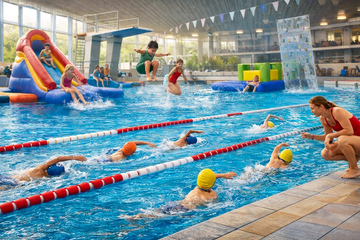 Sportcamp 2026: Bewegung, Spaß und Schwimmtraining für Kinder
