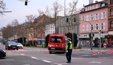 Neue Verkehrsführung auf der Schwalbacher Straße