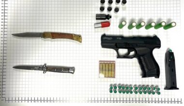 BPOL NRW: Hauptbahnhof Münster - Bundespolizei stellt Schreckschusswaffe und Messer ...