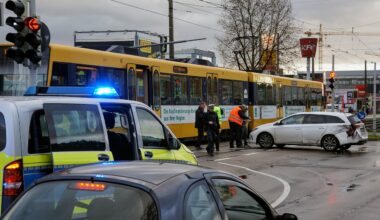 Mannheim: Straßenbahn kollidiert mit VW – zwei Kinder leicht verletzt