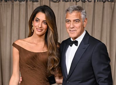 George Clooney mit seiner Ehefrau, die 47 Jahre alte Menschenrechtsanwältin Amal.