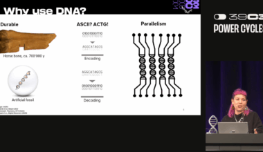 39C3: Wenn Moleküle zu kryptografischen Funktionen werden