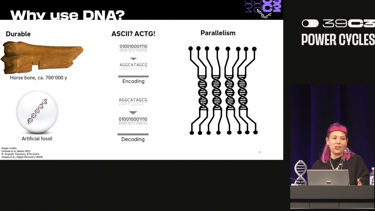 39C3: Wenn Moleküle zu kryptografischen Funktionen werden