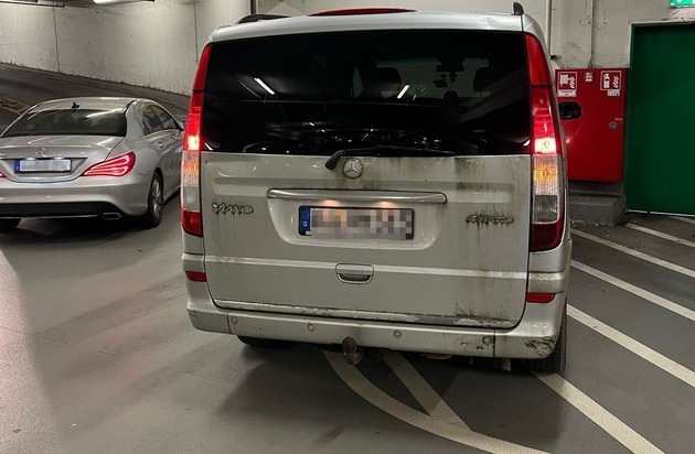 POL-BI: Uneinsichtig: Van sichergestellt | Presseportal