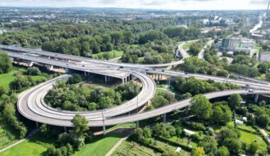 Ärger in Mainz wegen Sperrung der Rampe an der A643: OB Haase und Landrat Barth appellieren an Ministerin Schmitt: Teilöffnung!