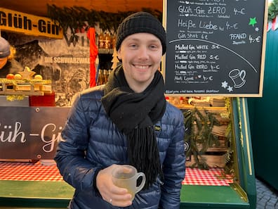 Dante Bernhardt: „Ich habe nur zwei Geschenke gekauft – für meine Frau und meine kleine Tochter.“