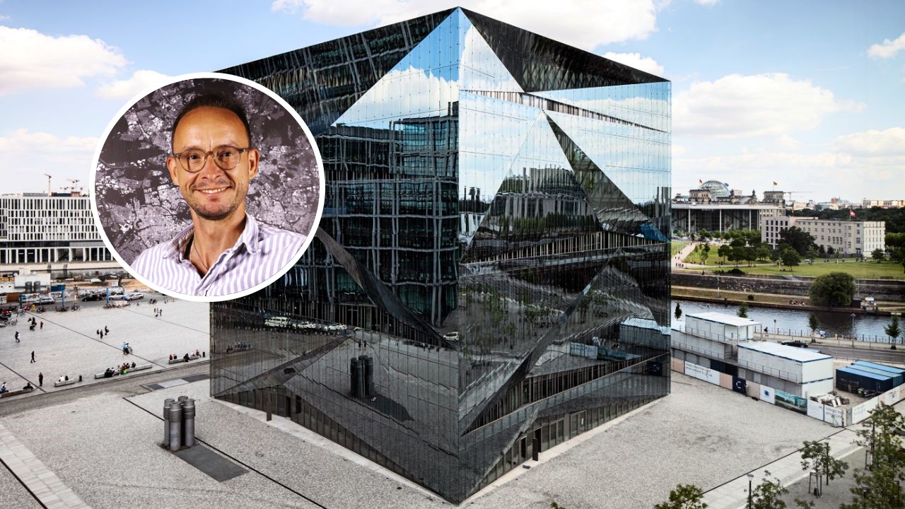 Cube Berlin und Portrait Björn Leffler