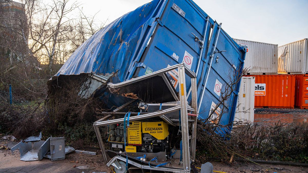 Weltkriegsbombe detoniert in Hanau - Sprengung schiefgegangen