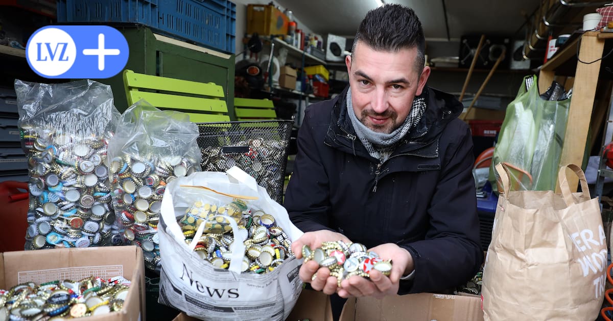 In dieser Leipziger Garage lagern tausende Kronkorken