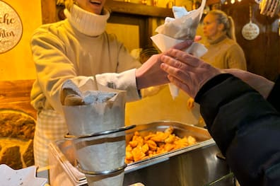 Heißer Teig muss sein: Eine kleine Tüte Mutzen kostet zwischen 3,50 und 4 Euro.