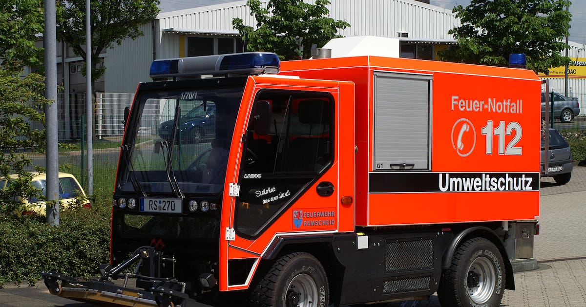Ölspur erstreckte sich über zahlreiche Straßen in Remscheid