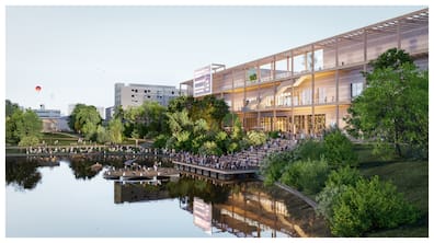 So sieht das neue Centre Pompidou Francilien – Fabrique de l’Art / Musée national Picasso-Paris aus, das Museum, Forschung und Restaurierung verbinden soll.