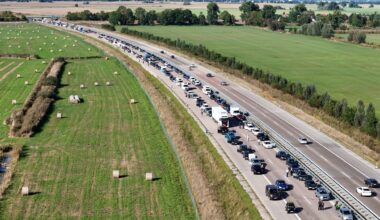 Zu den Weihnachtsferien volle Autobahnen in Berlin, Brandenburg und Mecklenburg-Vorpommern