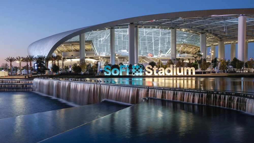 Das SoFi Stadium in Inglewood bei Los Angeles.