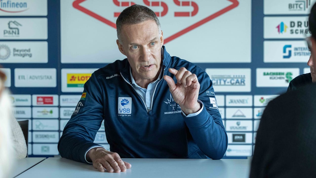 Eishockey: Fitness-Probleme! Klartext vom neuen Dresden-Coach | Sport