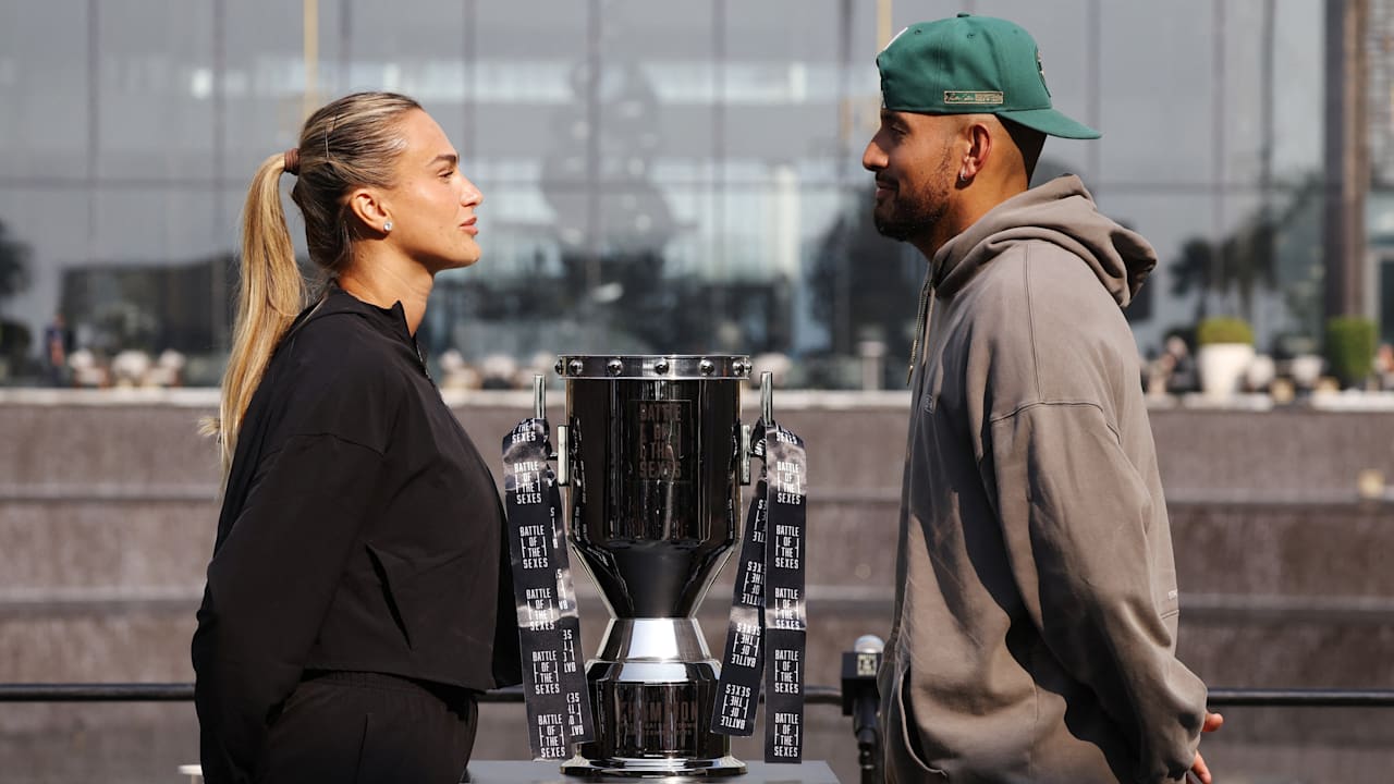 Battle of the Sexes: Aryna Sabalenka trifft in Dubai auf Nick Kyrgios | Sport
