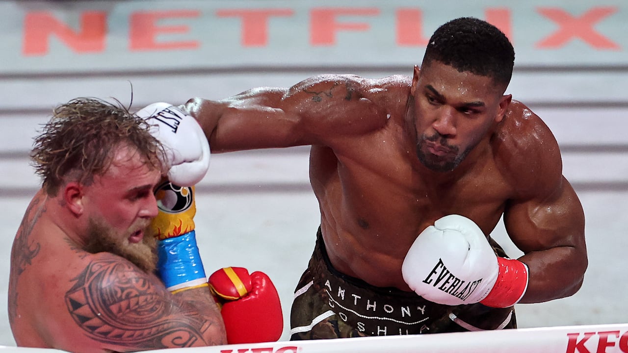 Boxen: Mega-Kampf in Miami – Anthony Joshua schlägt Jake Paul in Runde 6 k.o. | Sport