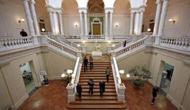 Eingangshalle der Bibliotheca Albertina. Foto: Uni Leipzig