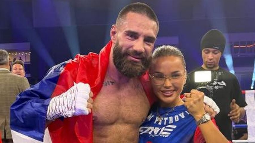 Aleks Petrovic und Emmy Russ bei Fame Fighting, Oktober 2025