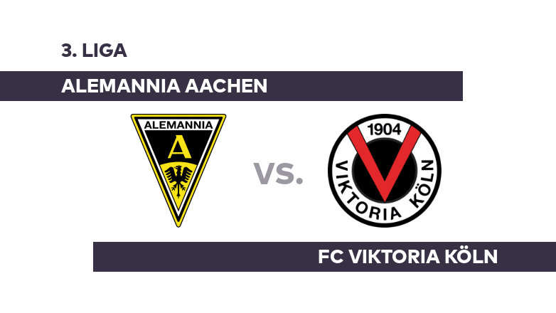 Alemannia Aachen - FC Viktoria Köln: Bricht Köln den Bann? - 3. Liga