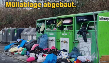 Stolberg: Altkleider-Container werden abgebaut - Stadt reagiert auf massives Müllproblem – Mein Stolberg