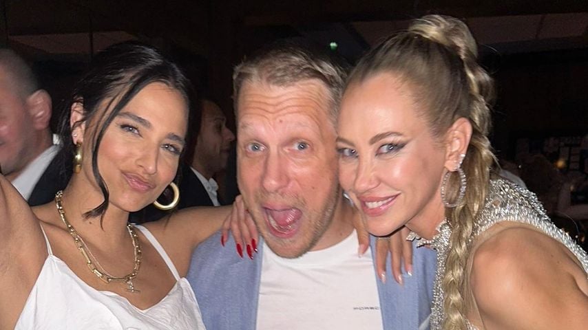 Amira und Oliver Pocher mit Sandy Meyer-Wölden