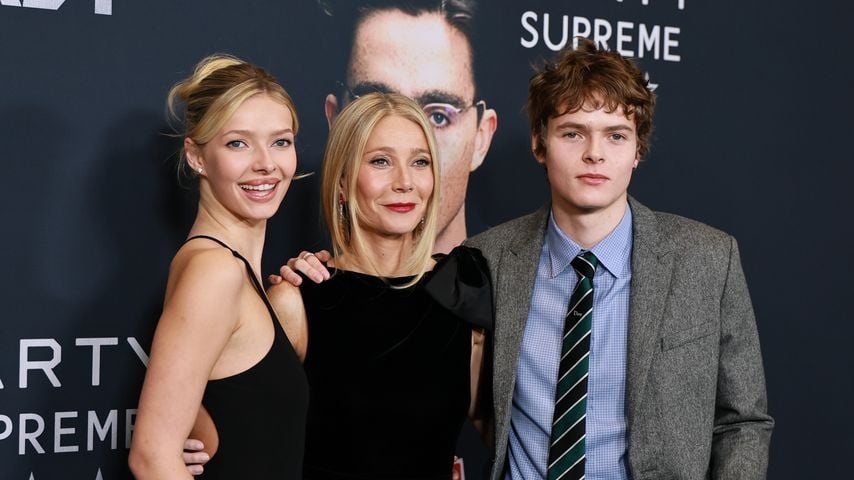 Apple Martin, Gwyneth Paltrow und Moses Martin 2025