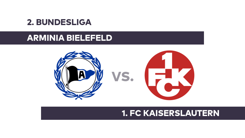 Arminia Bielefeld - 1. FC Kaiserslautern: Arminia Bielefeld auf dem absteigenden Ast - 2. Bundesliga