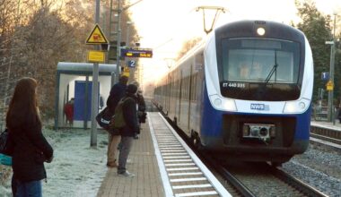 Nordwestbahn-Pendler müssen mehr Zeit einplanen