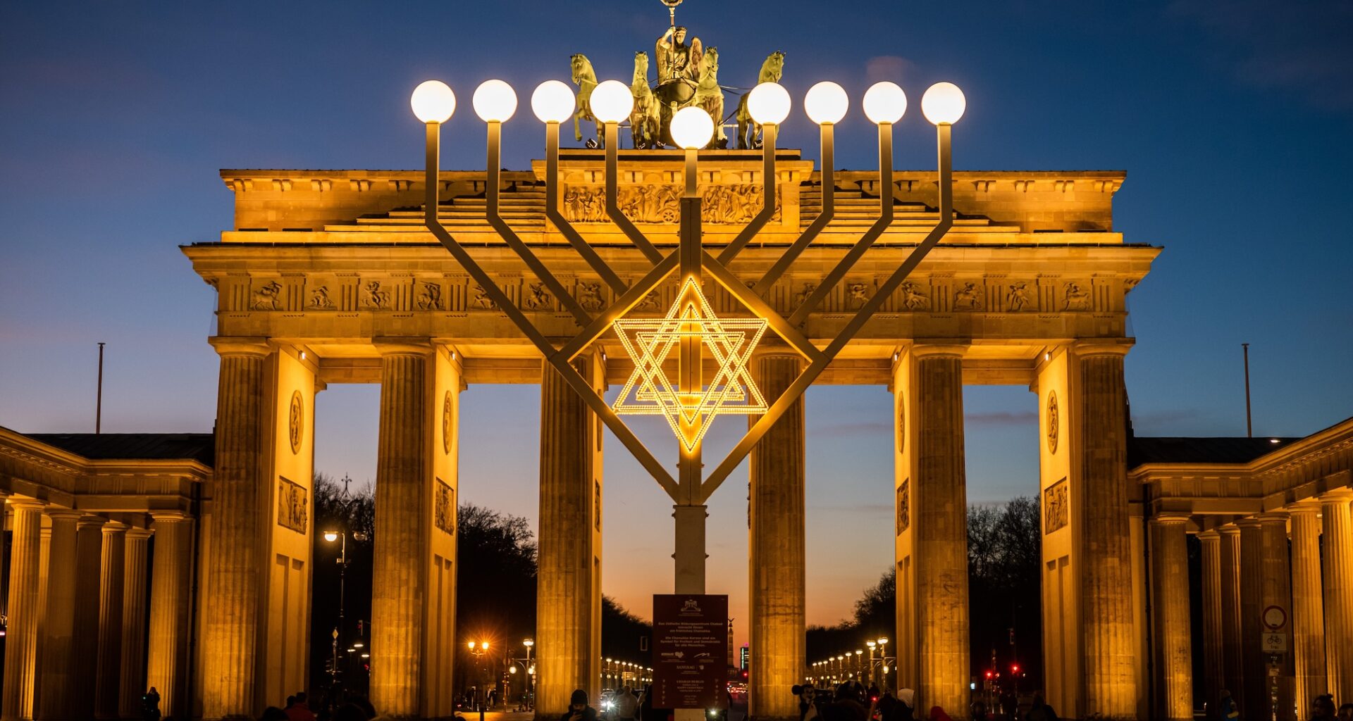 Lichterfest unter Eindruck des Anschlags von Sydney