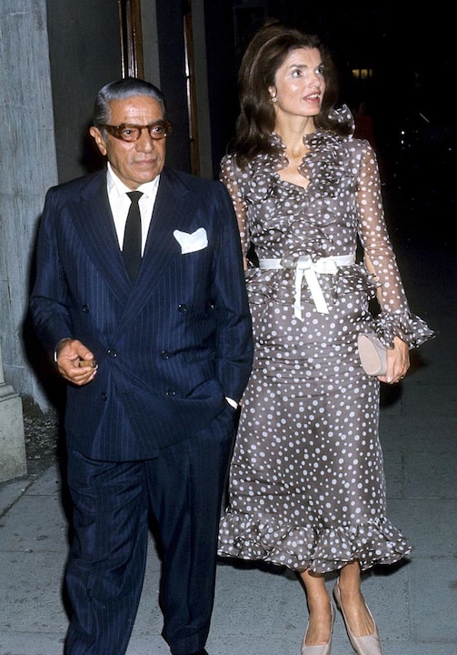 Jackie Onassis und Aristoteles Onassis im Jahr 1970.
