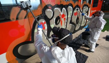 Kriminalität - Berlin vorn: Mehr Züge und Bahnanlagen beschmiert - Panorama