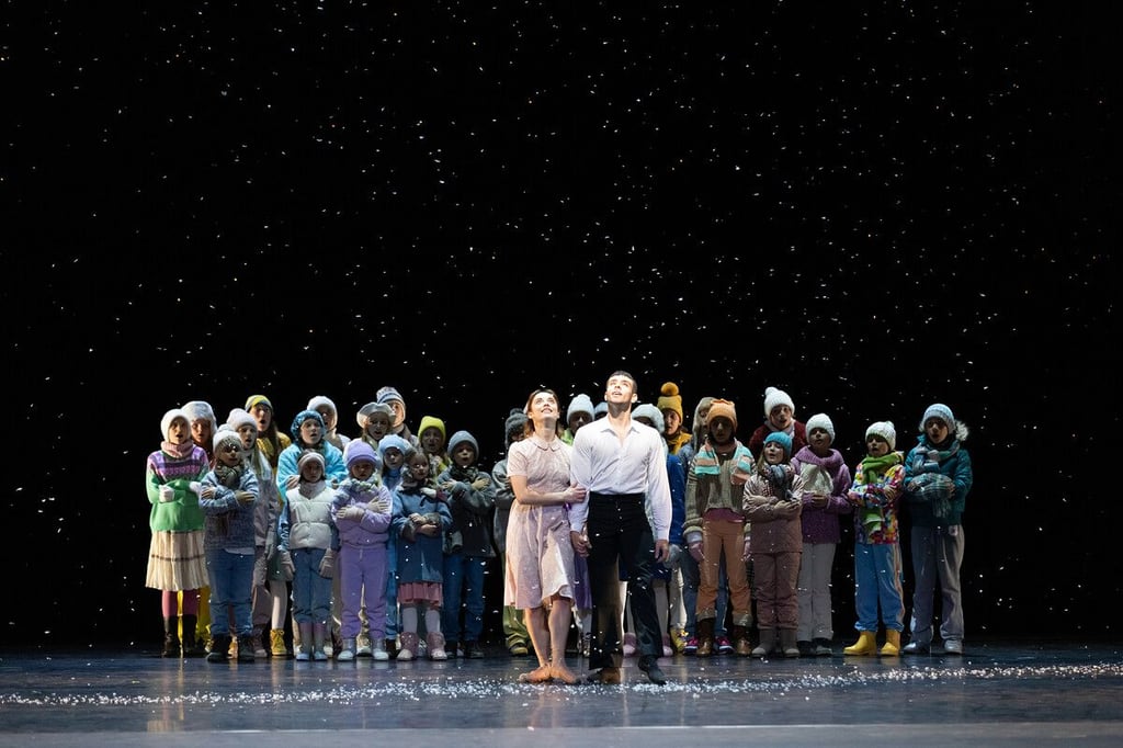 Im Anhaltischen Theater in Dessau wird das Ballett "Der Nussknacker" gegeben.