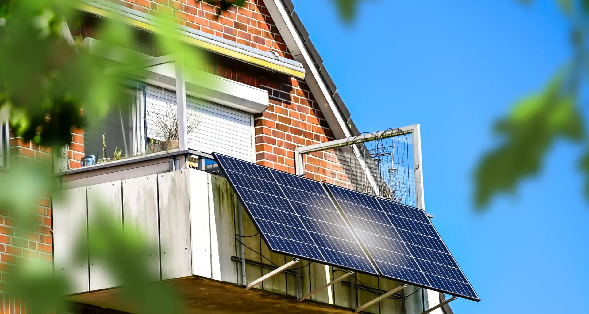 Energiewende: Nutzung von Balkonkraftwerken in Hamburg nimmt zu