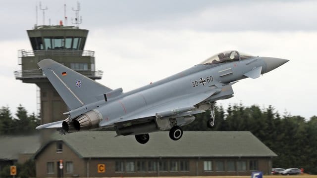 Eurofighter in Laage