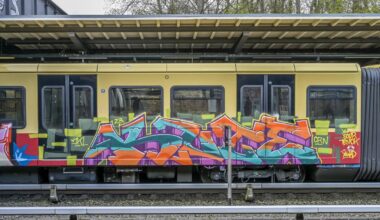 Polizei nimmt vier Graffiti-Sprayer in Berlin-Schönefeld fest