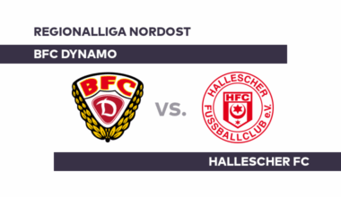 BFC Dynamo - Hallescher FC: Halle startet die Rückrunde bei Dynamo - Regionalliga Nordost