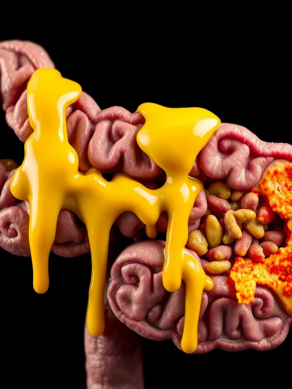 Fertiggerichte lassen den Darm schneller altern