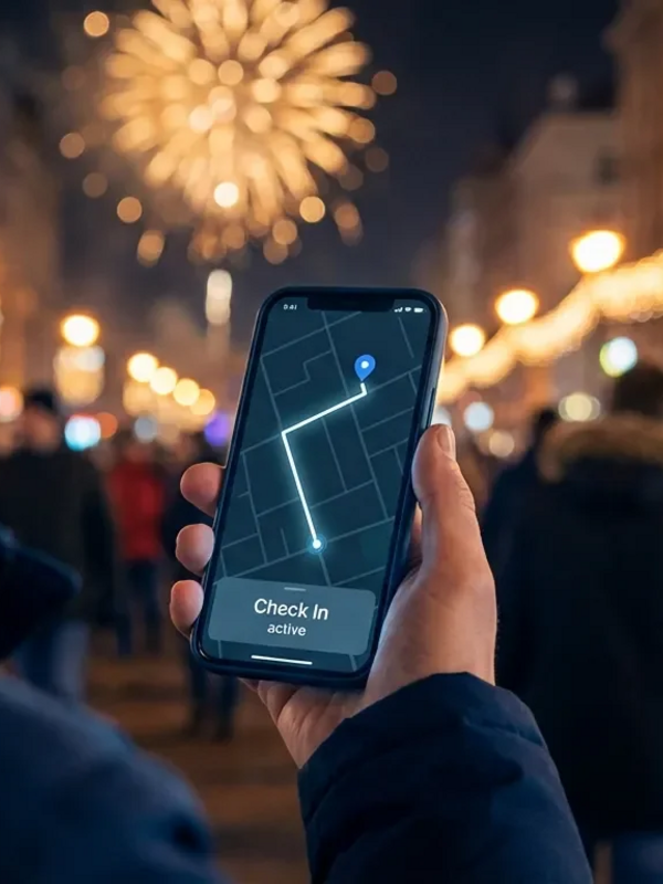 Der digitale Schutzengel für Silvester