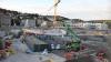 Die Baustelle des milliardenschweren Bahnprojekts Stuttgart 21, bei dem der Bahnhof unter die Erde verlegt werden soll. 
