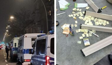 Berliner Behörden stellen mehr als 60.000 Euro in Berlin-Reinickendorf sicher